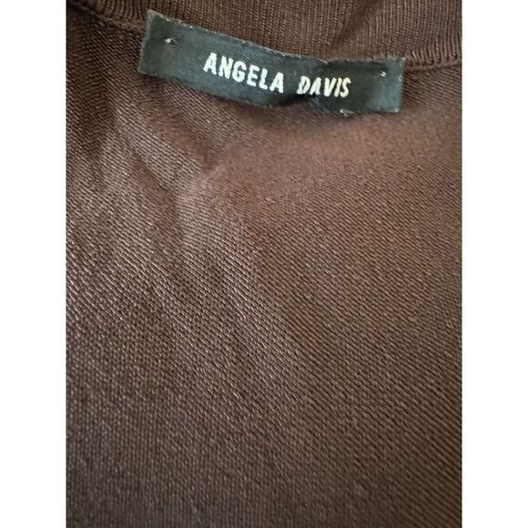 Angela Davis Sequin At To Wear Unique Colorful Tank Top Gorgeous Artist Vintage - Picture 4 of 5